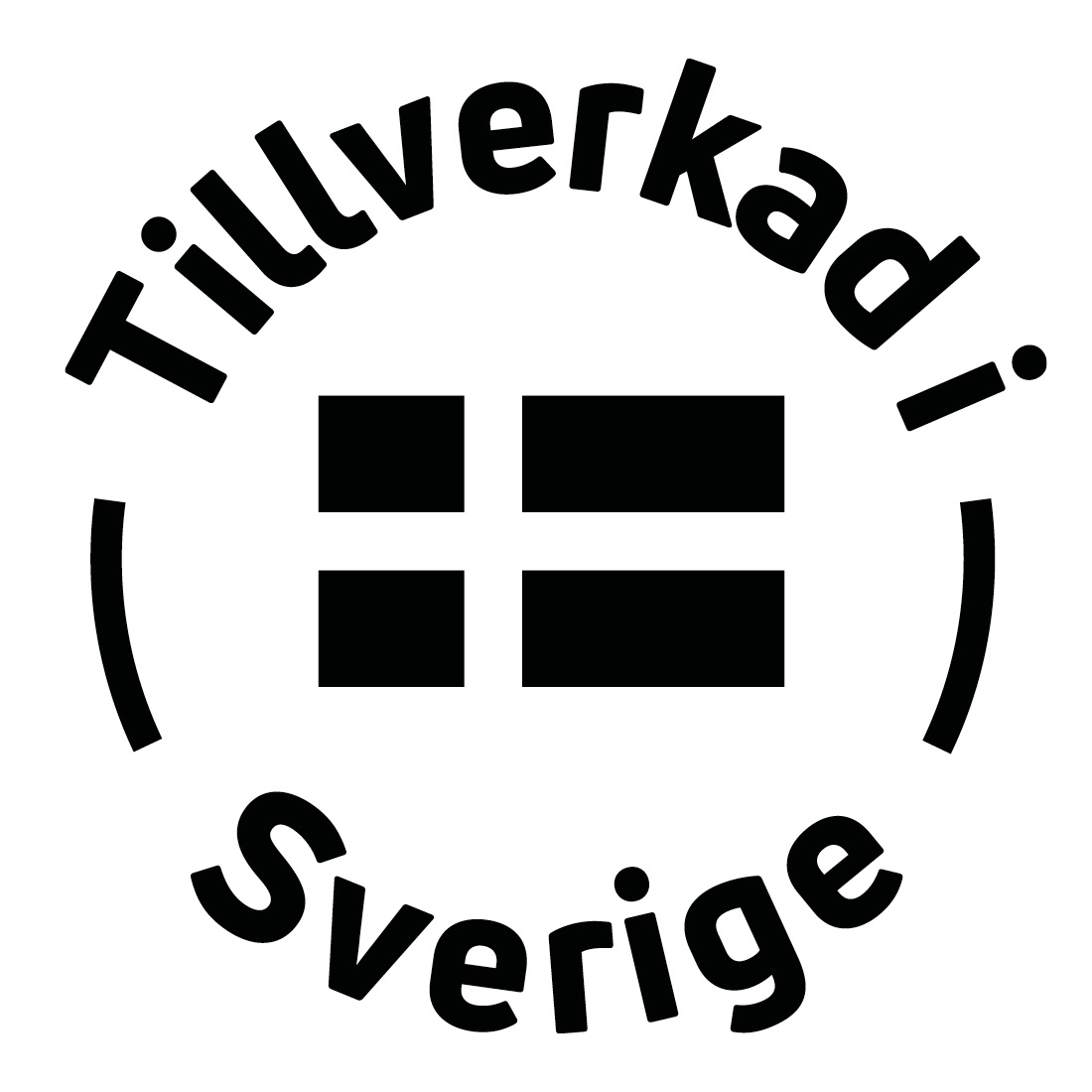 Logga hållbarhet tillverkad i Sverige