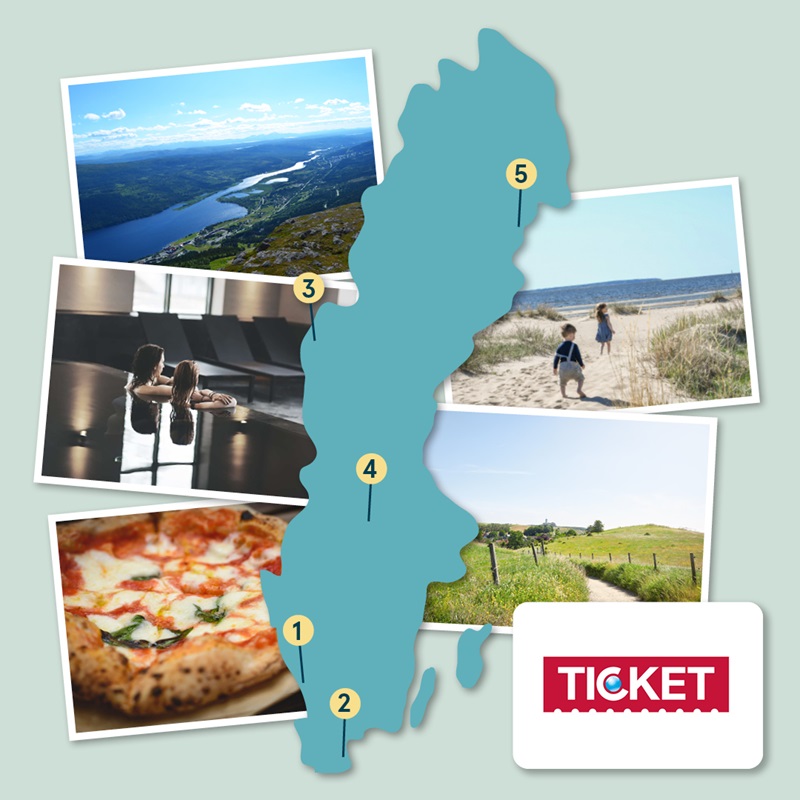 Hos Miljonlotteriet kan du vinna en resa runt Sverige
